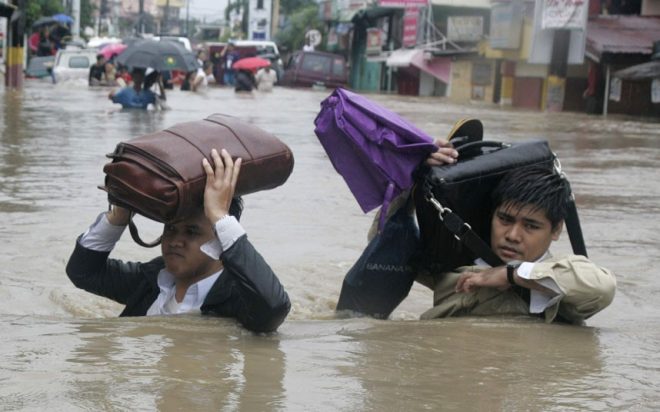 فلپائن : سمندری طوفان کے باعث 5 افراد ہلاک