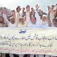 Traders Protest