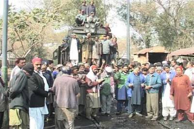 Train Drivers Protest