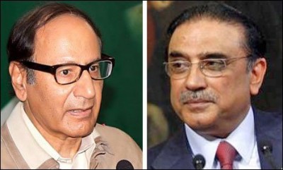 Asif Ali Zardari, Chaudhry Shujaat