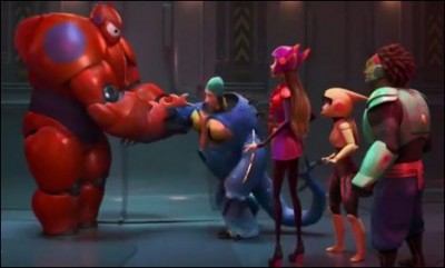 Big Hero 6 Animated Superhero