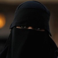 Burqa-Clad Woman