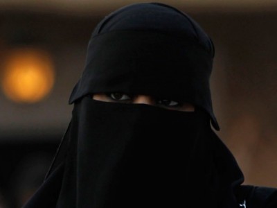 Burqa-Clad Woman