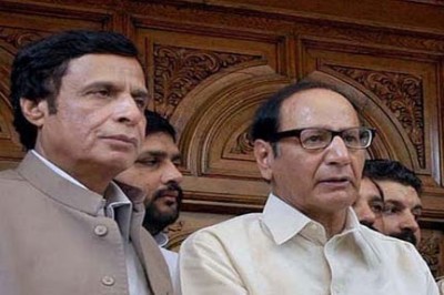 Chaudhry Shujaat Hussain, Chaudhry Pervaiz Elahi