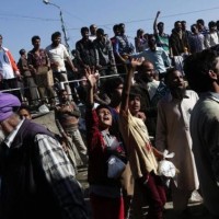 Flood Victims Protest