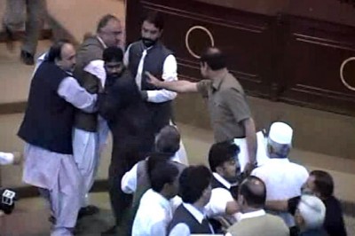 Khyber Pakhtunkhwa Assembly Commotion