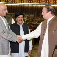 Nawaz Sharif, Khurshid Shah