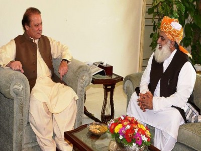 Nawaz Sharif, Maulana Fazlur Rehman