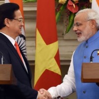 Nguyen Tan Dung And Narendra Modi