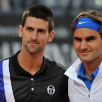 Novak Djokovic And Roger Federer