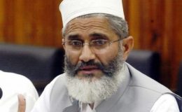 دہشتگردی سے نمٹنے کے لئے فوجی عدالتوں کے سوا کوئی راستہ نہیں، سراج الحق