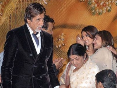 Amitabh Bachchan, Lata Mangeshkar