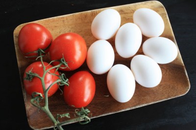 Eggs And Tomatoes