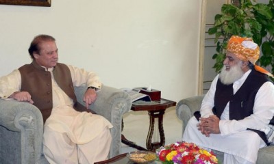 Fazlur ur Rehman and Nawaz Sharif