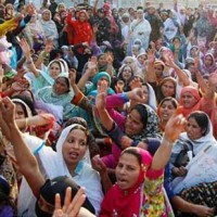 Lady Health Workers Protest