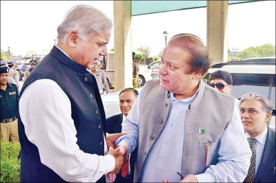 Nawaz Sharif, Shahbaz Sharif