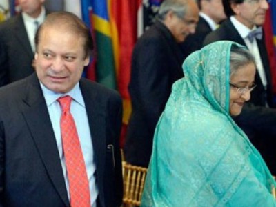  Nawaz Sharif, Sheikh Hasina Meeting