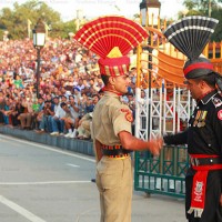 Wagah Border Parade