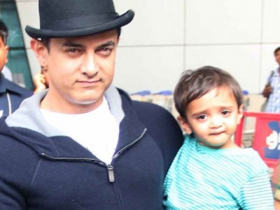 Aamir Khan With Son