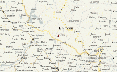 Bhimber Map