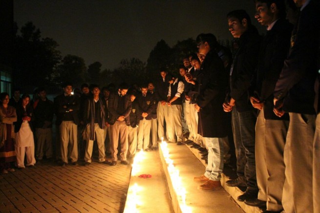 Candle Light Vigil Rawalpindi