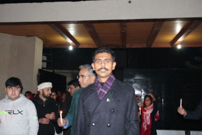 Candle Light Vigil Rawalpindi