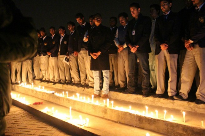 Candle Light Vigil Rawalpindi