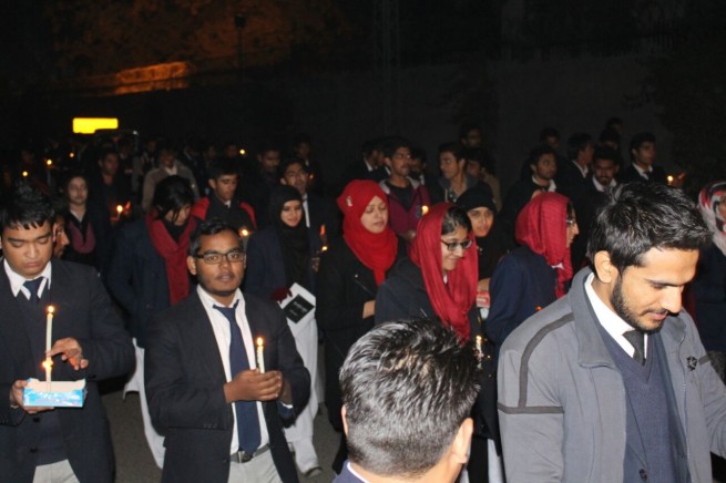 Candle Light Vigil Rawalpindi