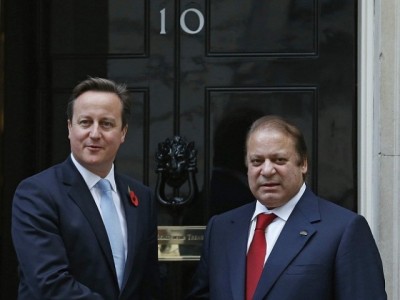 David Cameron And Nawaz Sharif 