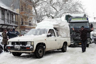 Greece Heavy Snow