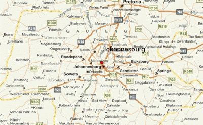 Johannesburg Map