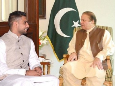 Nawaz Sharif and Aamir Khan