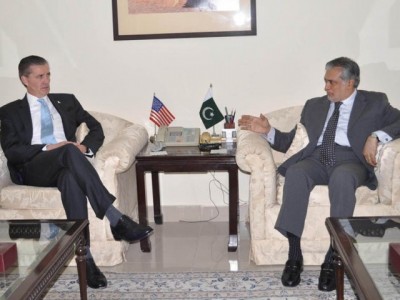 Richard Olson and Ishaq Dar