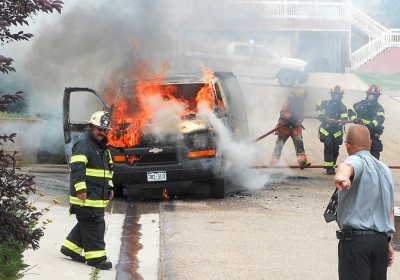 Van Fire