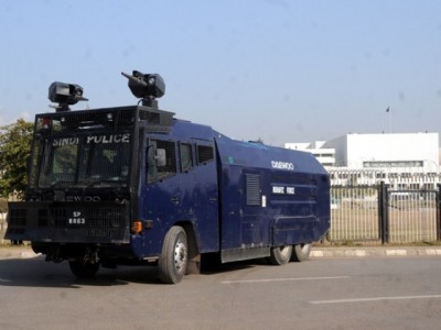 Water Cannon Vehicle