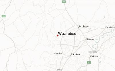 Wazirabad Map