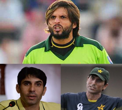 Afridi Misbah And Younis Khan