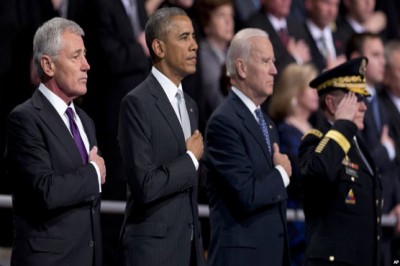 Chuck Hagel Farewell Ceremony