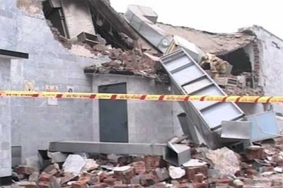 Factory Roof Falling