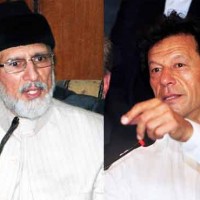 Imran Khan ,Tahir ul Qadri