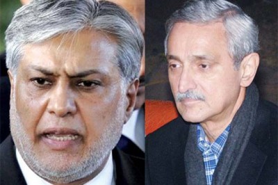 Ishaq Dar, Jahangir Tareen