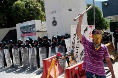 Mexico Protest Demonstration