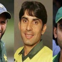 Misbah-ul-Haq, Shahid Afridi, Mohammad Hafeez