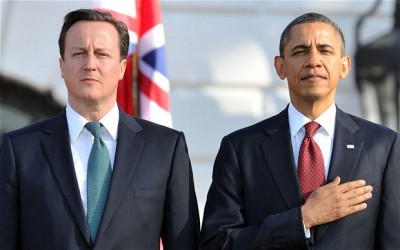 Obama and David Cameron