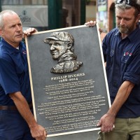 Phillip Hughes Memorial Plaque