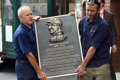 Phillip Hughes Memorial Plaque