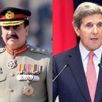 Raheel Sharif and John Kerry