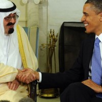 Shah Abdullah and Obama