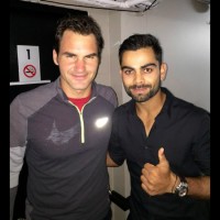 Virat Kohli, Roger Federer