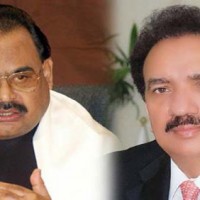 Altaf Hussain ,Rehman Malik